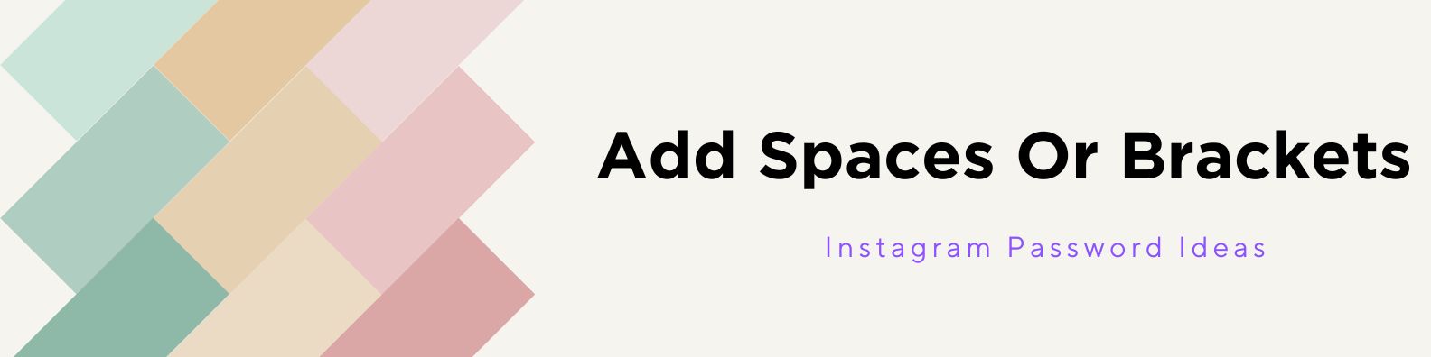 Add Spaces Or Brackets