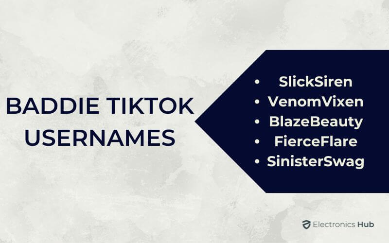 Baddie TikTok Usernames