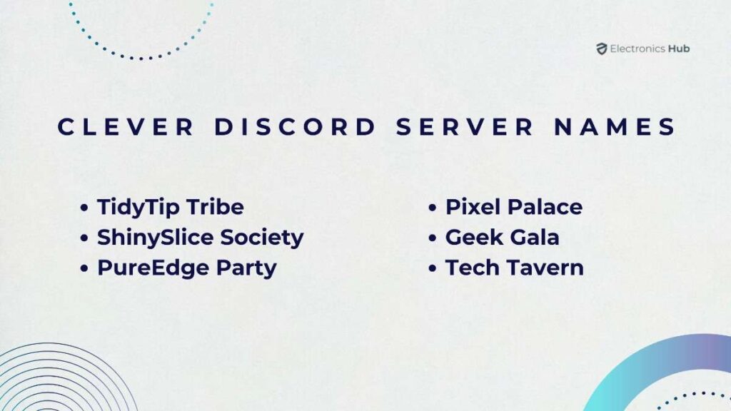 Clever Discord Server Names