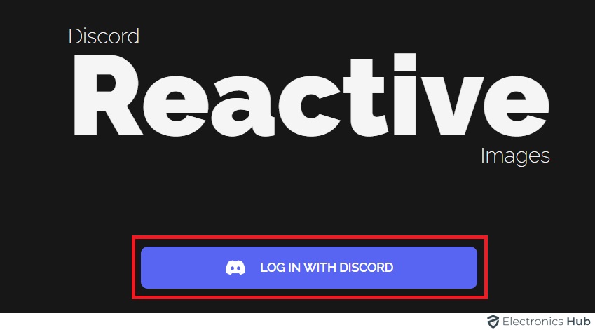 click Login-discord reactive