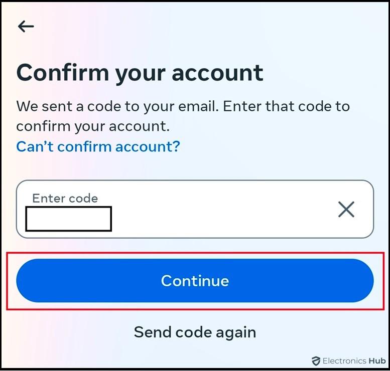 Confirm reset password-password reset on instagram