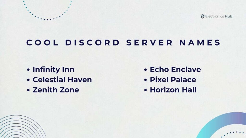 CoolDiscordservernames