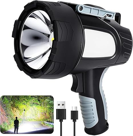 Crazybrace 207-W5118-TZD Handheld Spotlight