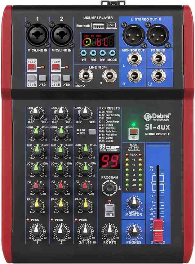 D Debra SI Series Professional Portable Recording Mixer