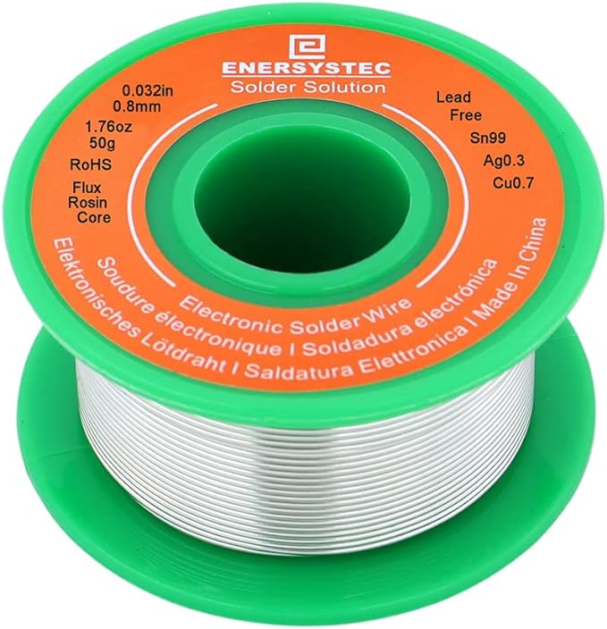 E ENERSYSTEC Rosin Core Solder Wire