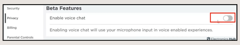 Enable Voice Chat - turn on voice chat in roblox