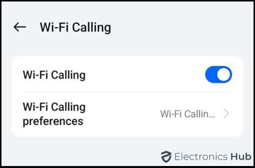 Enable Wi-Fi Calling-wifi calling isn't working