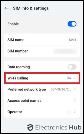 Fix Wi-Fi Calling-how to switch off wifi calling