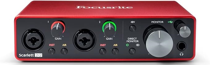 Focusrite Scarlett 2i2 3rd Gen