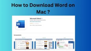 How to Download Word on Mac image