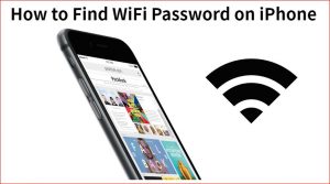 HOW TO FIND WIFI PASSWORD ON IPHONE