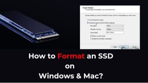 How to Format an SSD