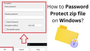 How to Password Protect zip file on Windows