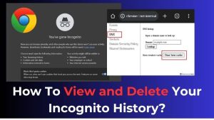 How To View and Delete Your Incognito History