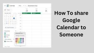 image how to share google calendar to someone