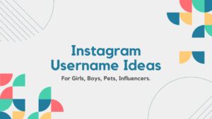 Instagram Username Ideas