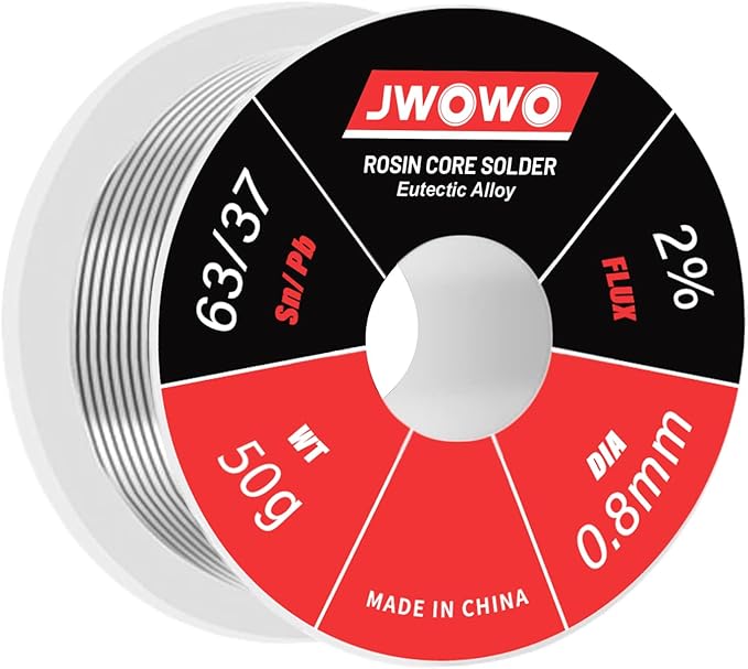 JWOWO Rosin Core Solder Wire