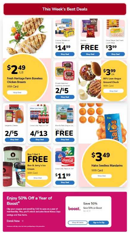 Kroger Weekly Ad Specials Preview and Deals