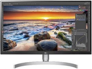 LG 27UK850-W 27-inch 4K UHD IPS Monitor