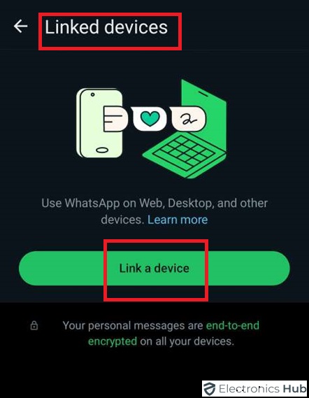 Link A Device with WhatsApp Web