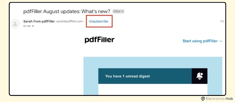 Look for the Unsubscribe Link-delete entire promotions folder in gmail