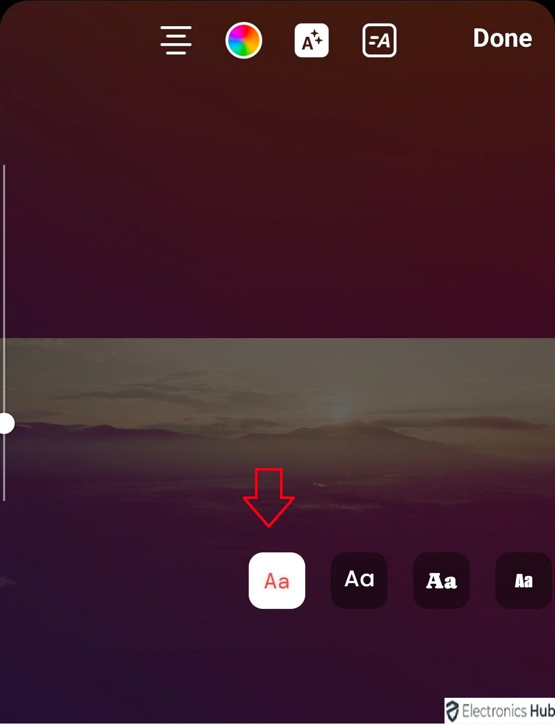 manually add text - how to add subtitles to instagram reel