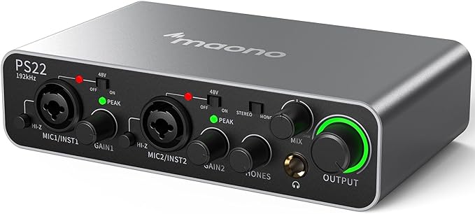 Audio Interface-MAONO PS22 USB