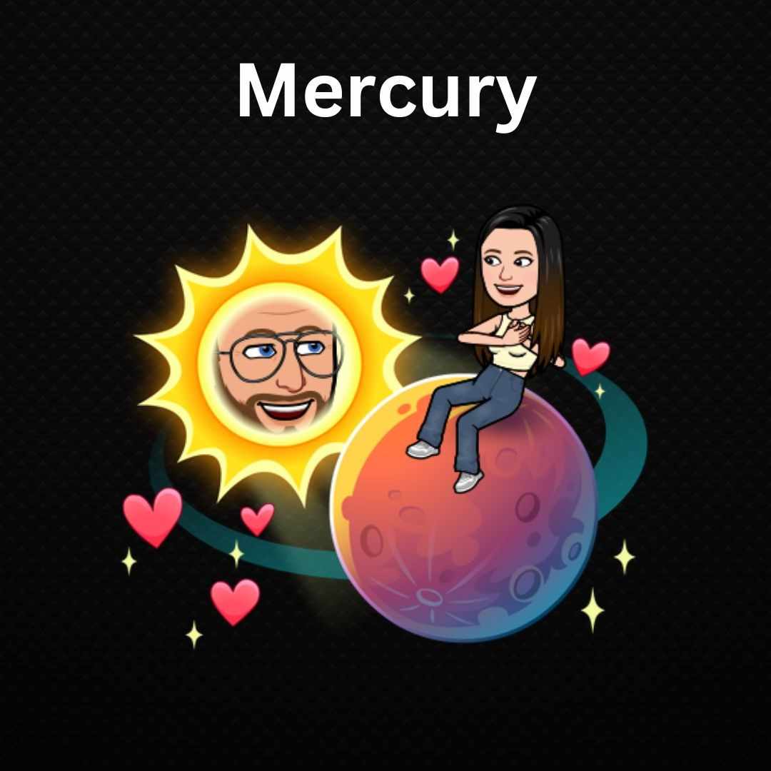 Mercury-Snapchat Planets Solar System Order