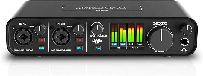 Audio Interface-MOTU M4 4x4 USB-C