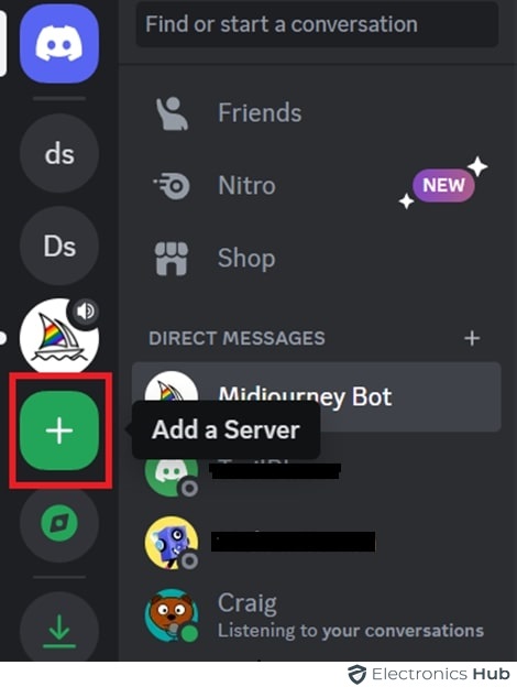 plus icon computer-how to join discord server