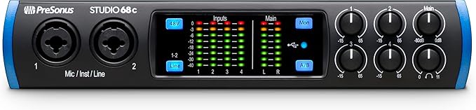 Audio Interface-PreSonus Studio 68c USB