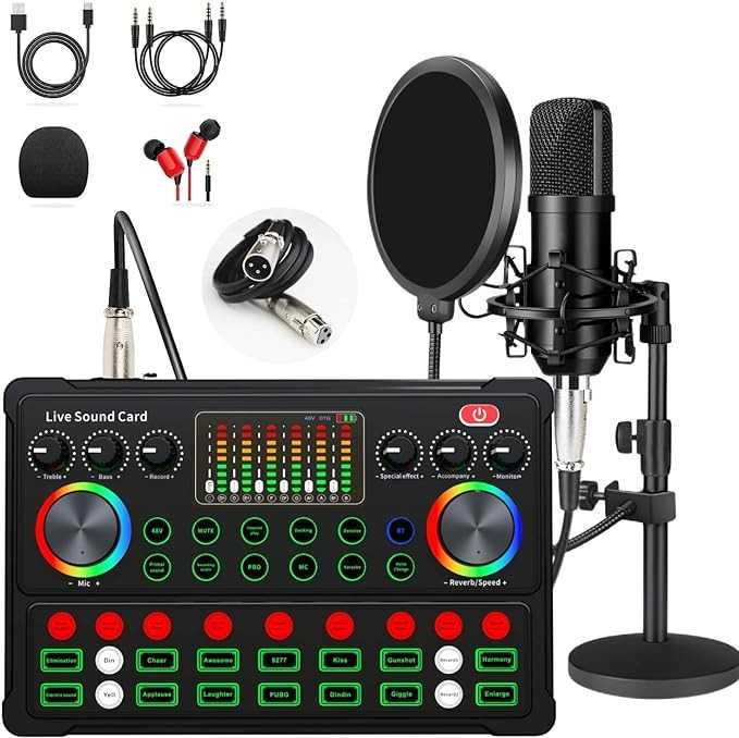 Sktome M300-ZM01XLR Microphone Bundle