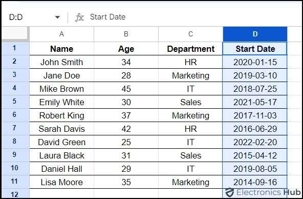 sort googlesheet by date