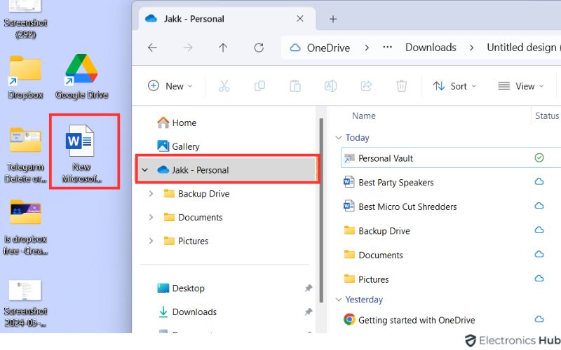 Sync Files And Folders OneDrive In Explorer