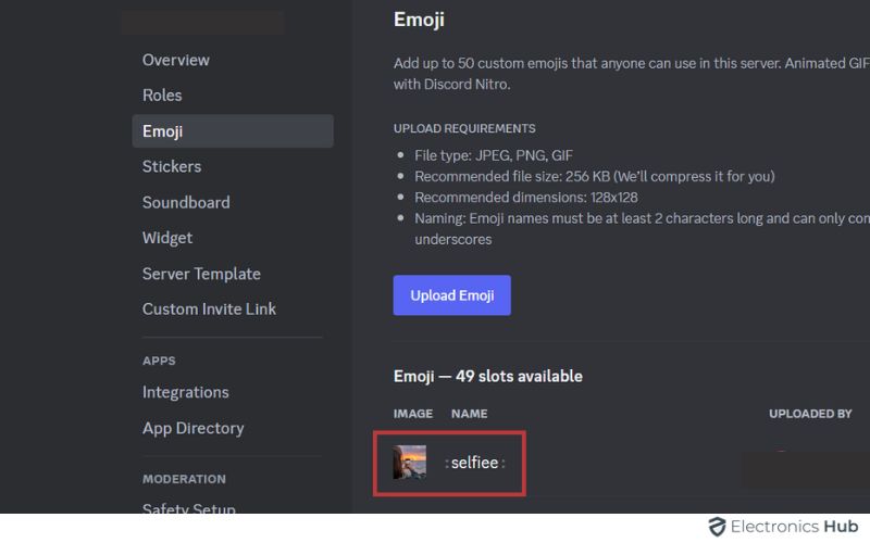 uploaded - add emojis to Discord