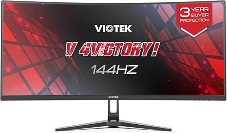 Viotek GNV34DBE4 Gaming Monitor