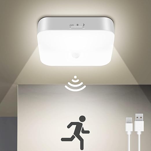 WhitePoplar Rechargeable Motion Sensor Light