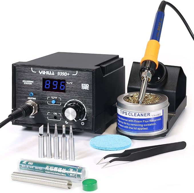 YIHUA 939D+ Digital Soldering Station Kit