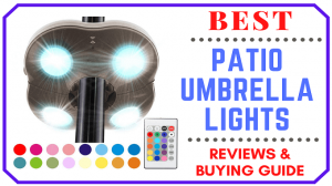 Best Patio Umbrella Lights