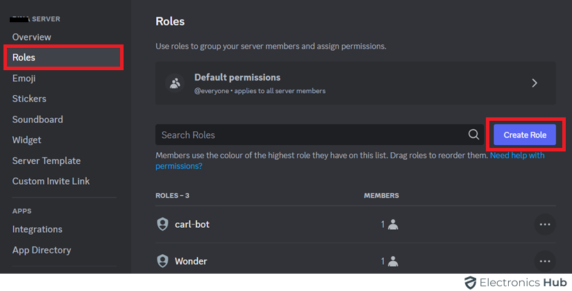 create role - add Discord tag