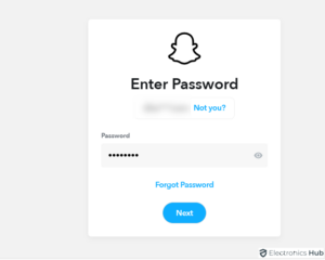 Log to recover snapchat account