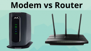 Modem vs Router