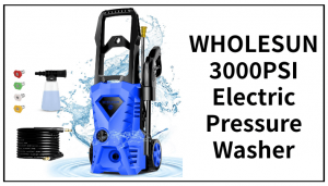 WHOLESUN 3000PSI Electric Pressure Washer